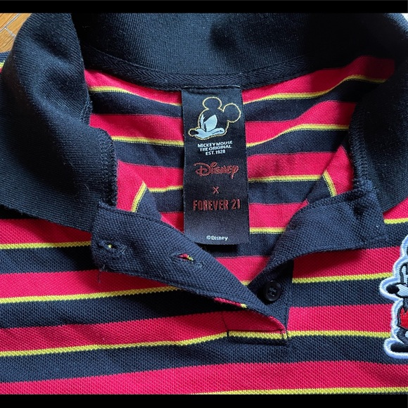 Forever 21 Mickey Mouse Collared Shirt - Picture 4 of 5